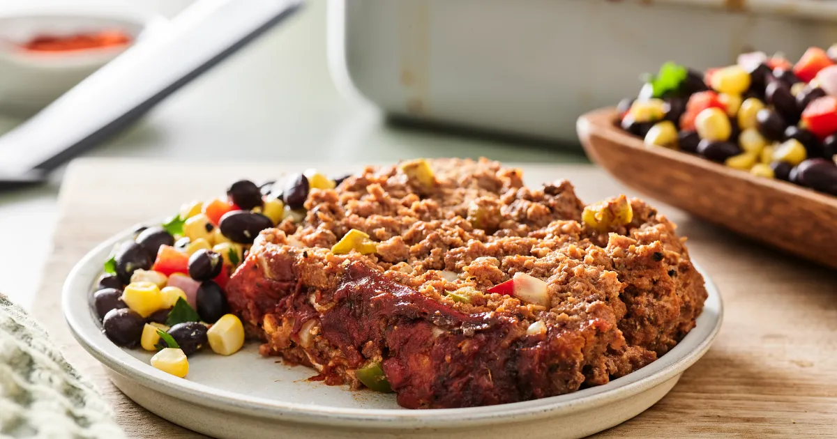 Enchilada Meatloaf | Beef Loving Texans | Beef Loving Texans is your one-stop information center for